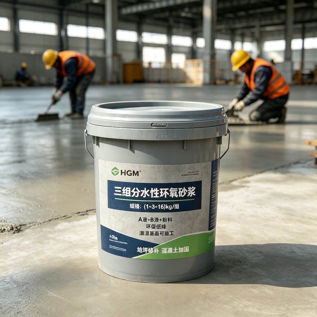 清河三组份水性环氧砂浆